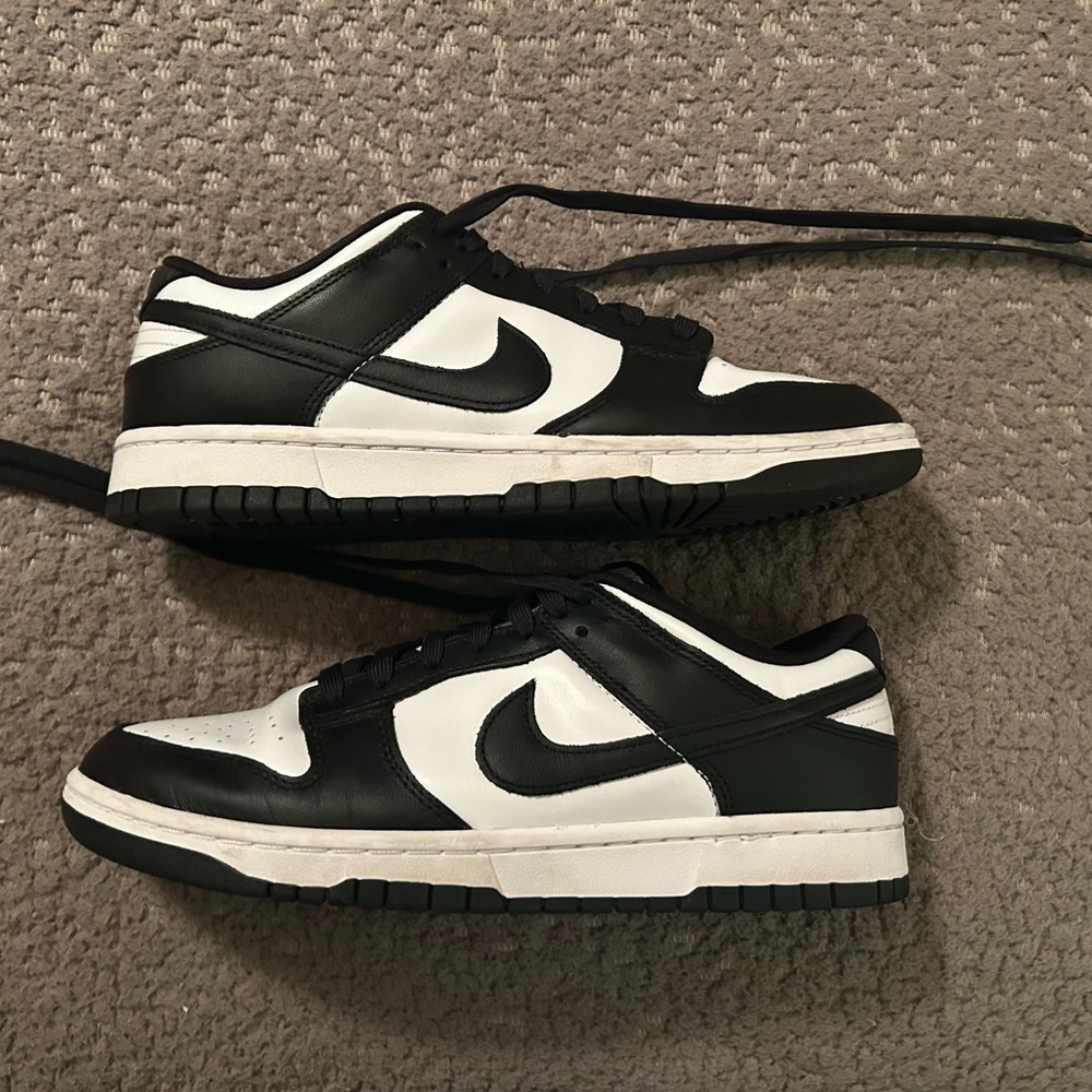 Men 2021 Dunk low ‘Black White’ Panda